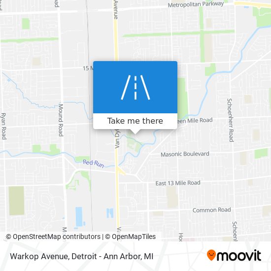 Warkop Avenue map