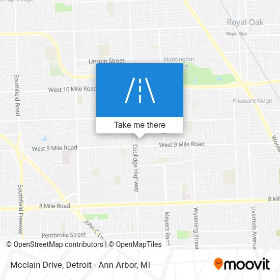 Mcclain Drive map