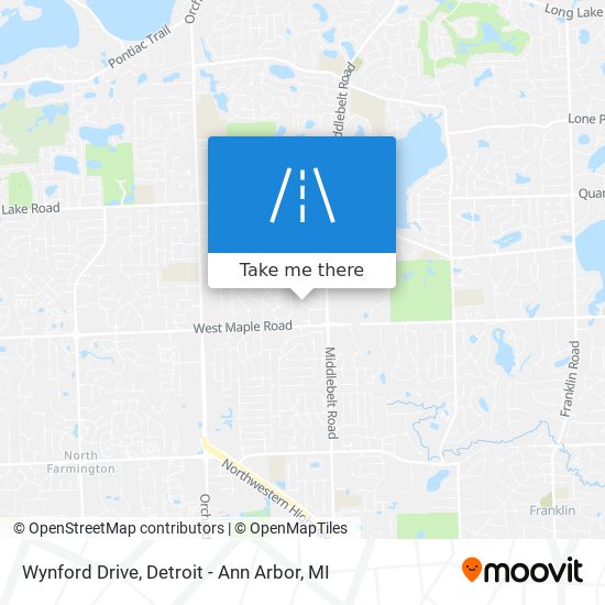 Wynford Drive map