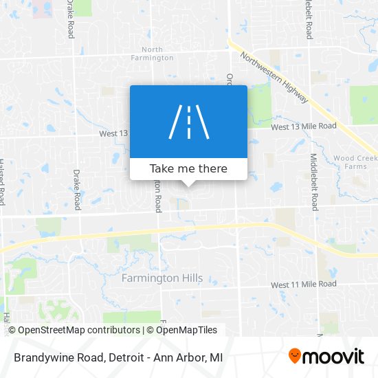 Mapa de Brandywine Road
