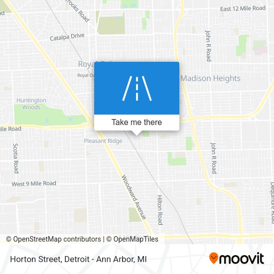 Mapa de Horton Street