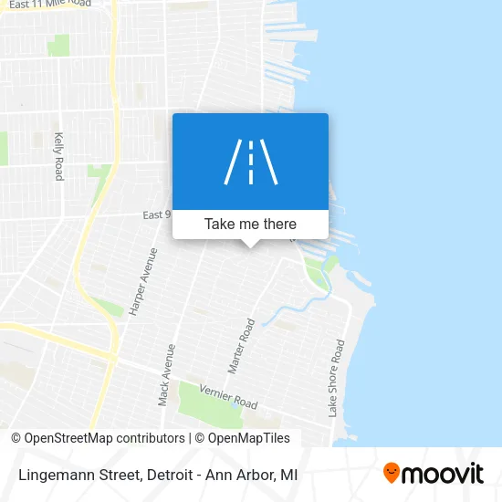Lingemann Street map