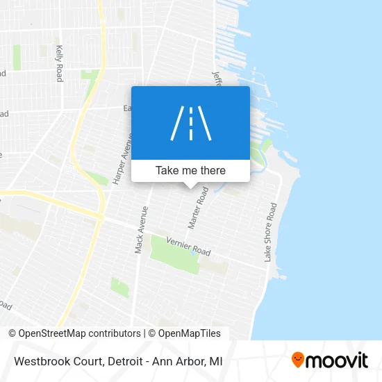 Mapa de Westbrook Court
