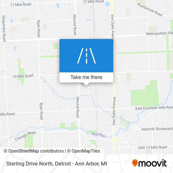 Mapa de Sterling Drive North