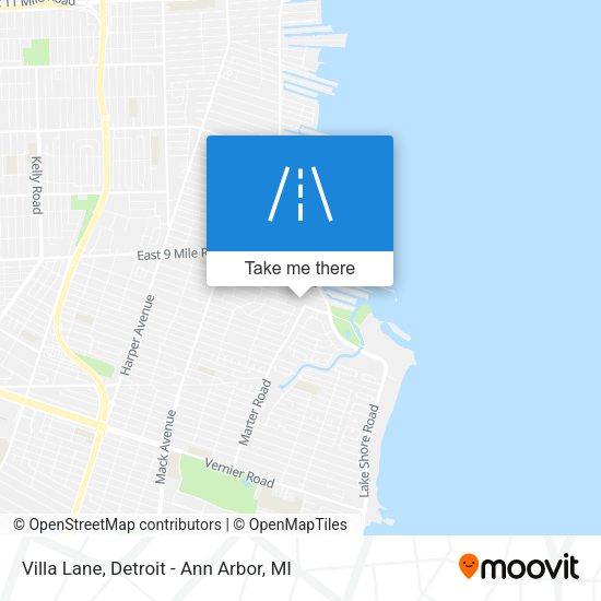 Mapa de Villa Lane