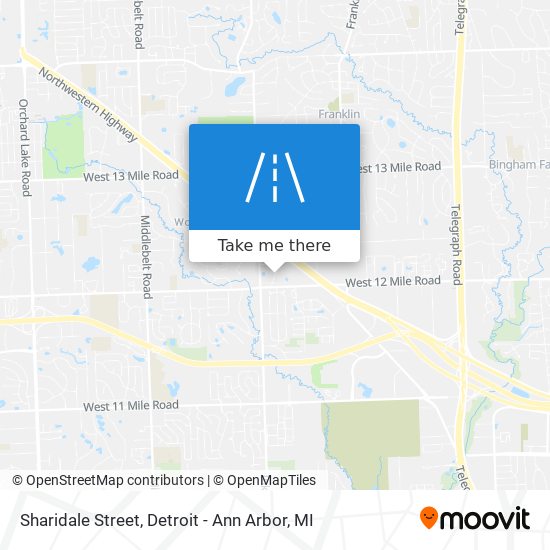 Sharidale Street map