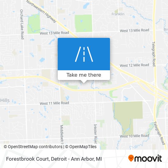 Forestbrook Court map