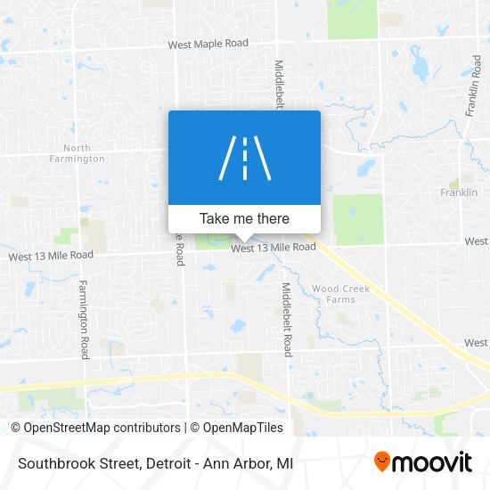 Mapa de Southbrook Street