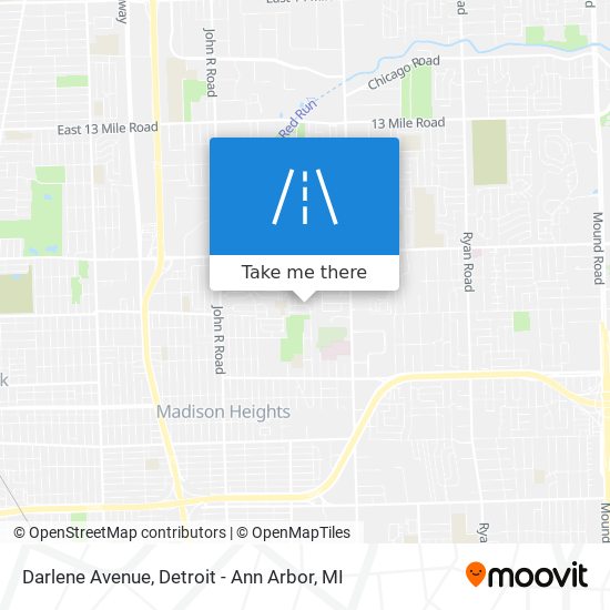 Darlene Avenue map