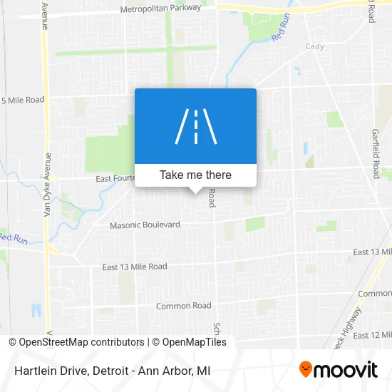 Hartlein Drive map