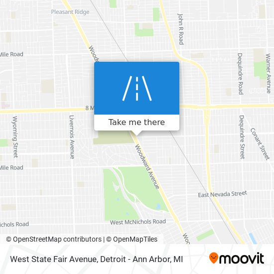 West State Fair Avenue map