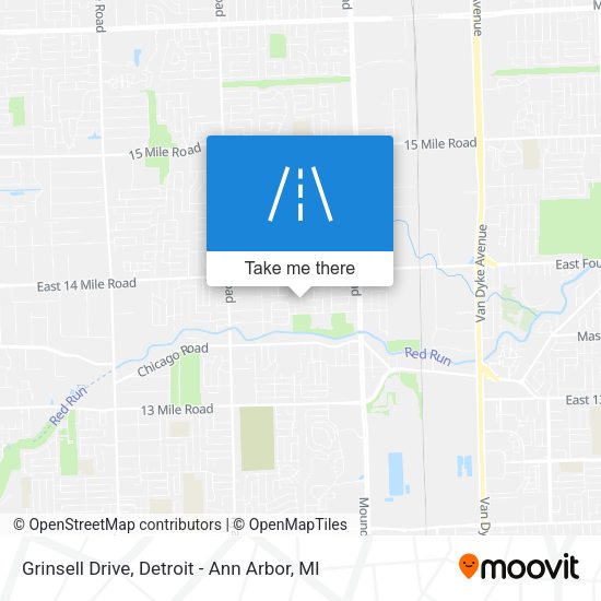Mapa de Grinsell Drive