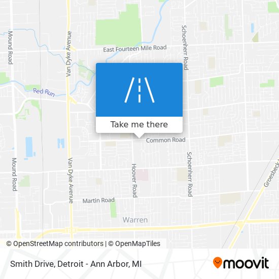 Smith Drive map