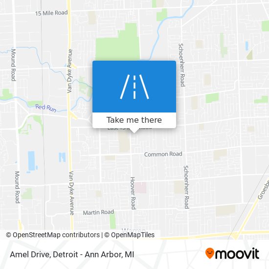 Amel Drive map
