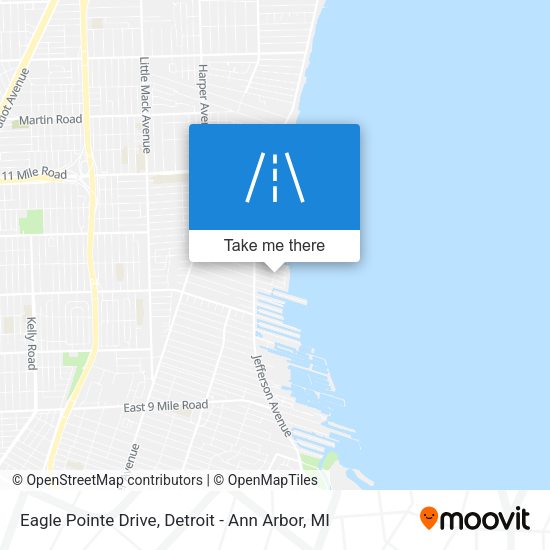 Mapa de Eagle Pointe Drive
