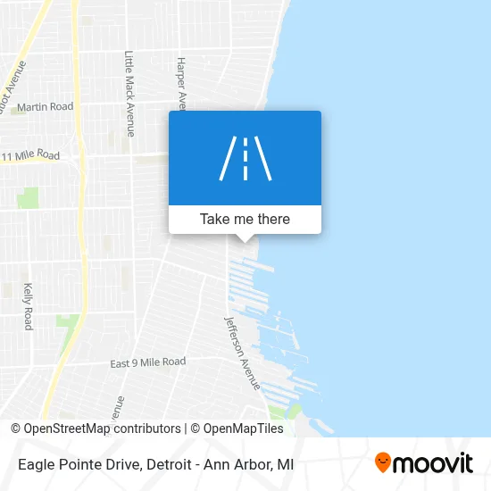 Eagle Pointe Drive map