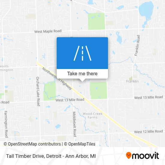 Tall Timber Drive map