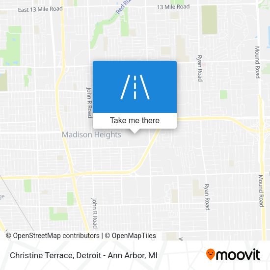 Mapa de Christine Terrace