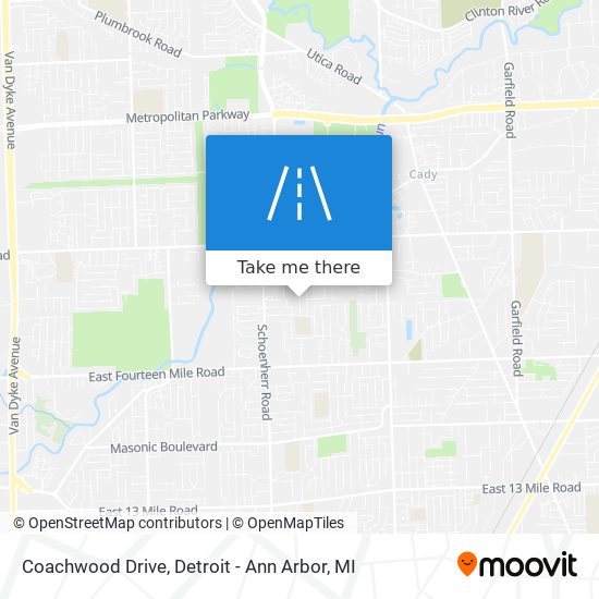 Coachwood Drive map