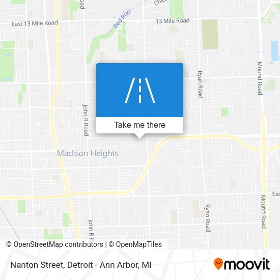 Mapa de Nanton Street