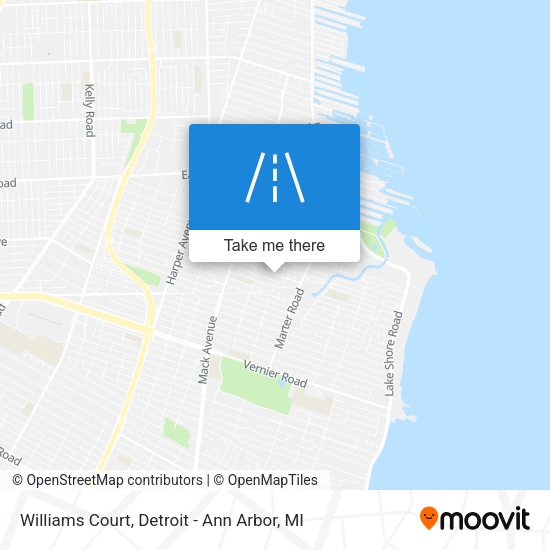 Mapa de Williams Court