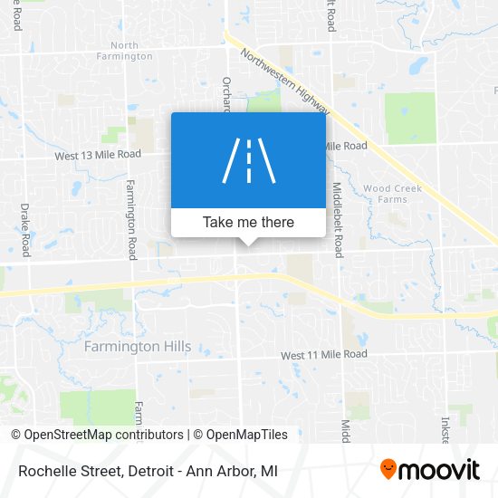 Mapa de Rochelle Street