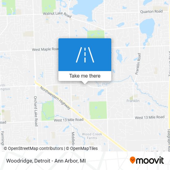 Woodridge map