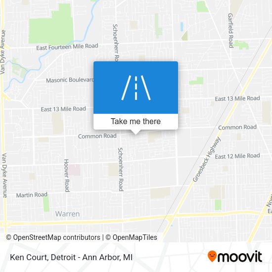 Mapa de Ken Court