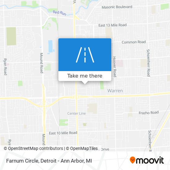 Mapa de Farnum Circle