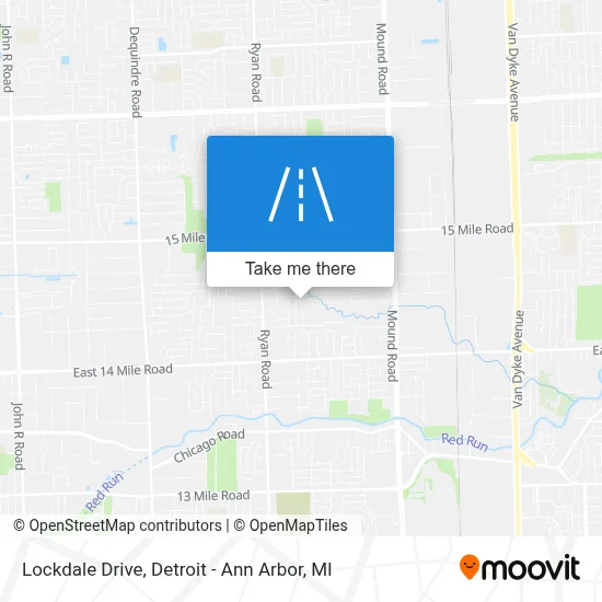Lockdale Drive map