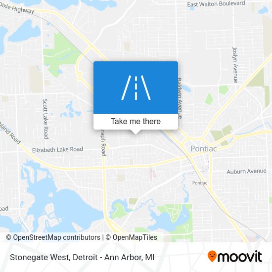 Mapa de Stonegate West