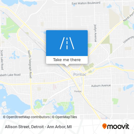 Mapa de Allison Street