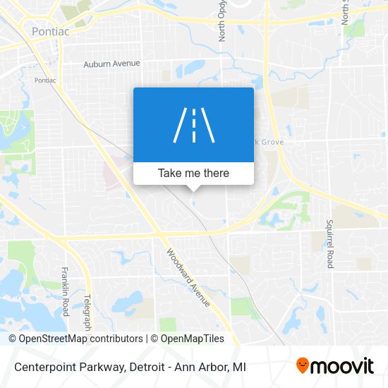 Centerpoint Parkway map