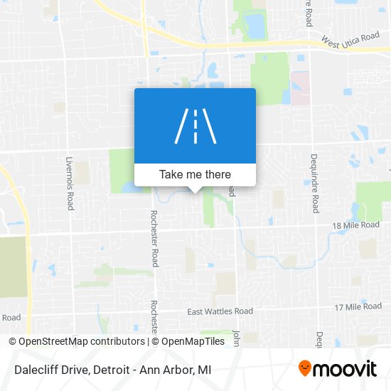 Dalecliff Drive map