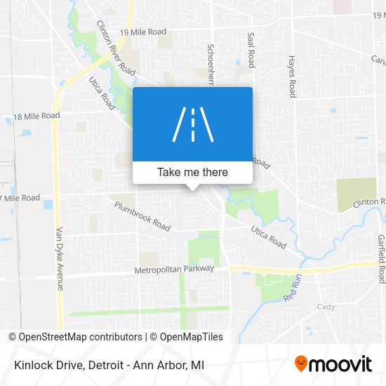 Mapa de Kinlock Drive
