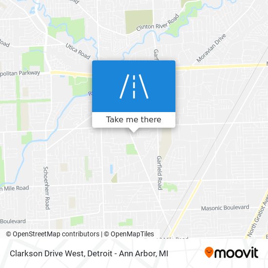 Mapa de Clarkson Drive West