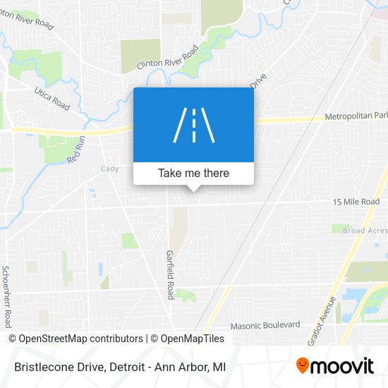 Bristlecone Drive map