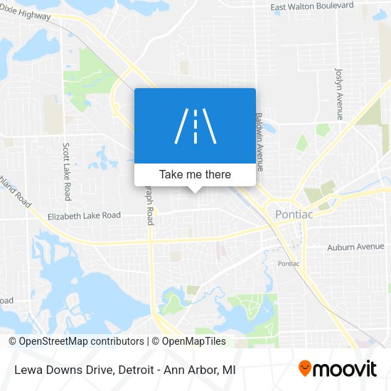 Mapa de Lewa Downs Drive