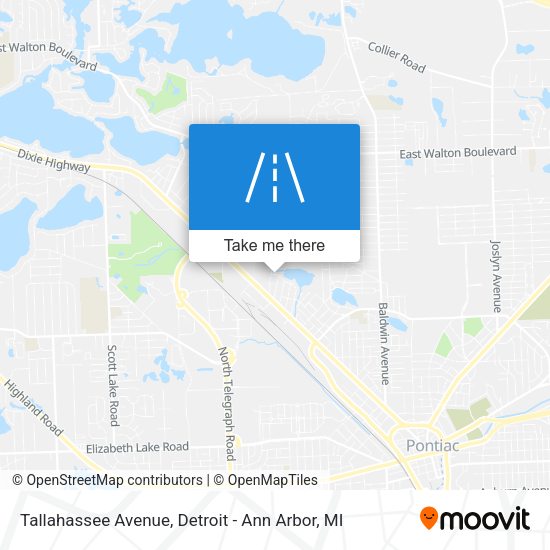 Mapa de Tallahassee Avenue
