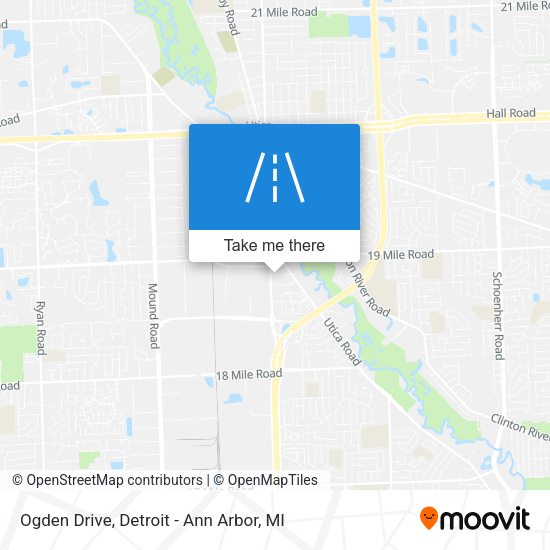 Mapa de Ogden Drive