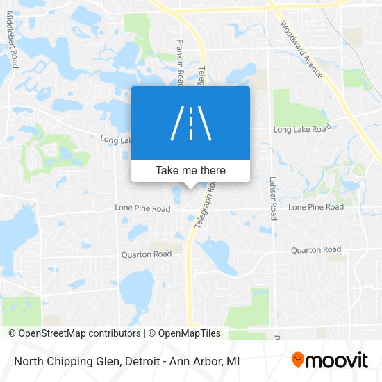 Mapa de North Chipping Glen