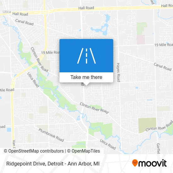 Ridgepoint Drive map