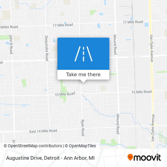 Augustine Drive map