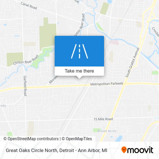 Mapa de Great Oaks Circle North