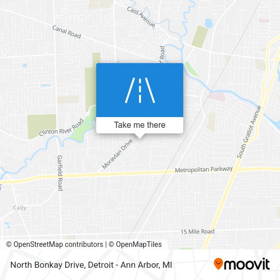 North Bonkay Drive map