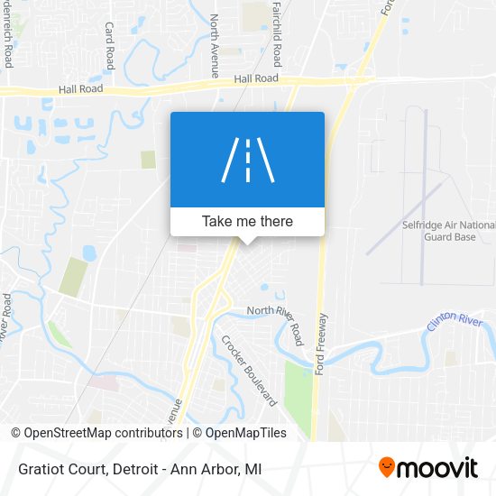 Mapa de Gratiot Court