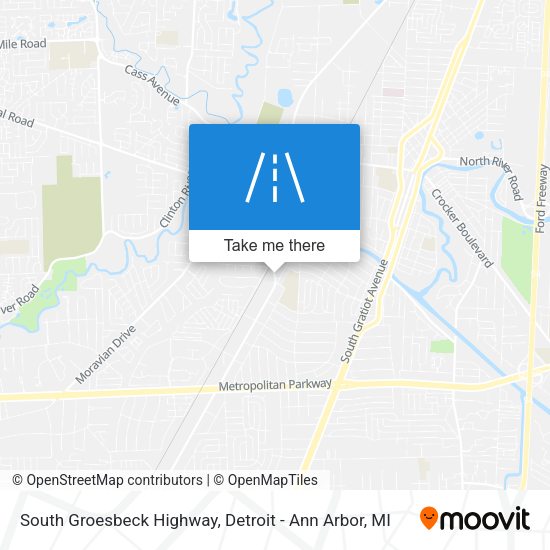 Mapa de South Groesbeck Highway