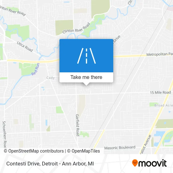 Contesti Drive map