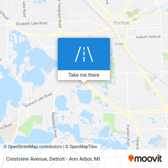 Mapa de Crestview Avenue