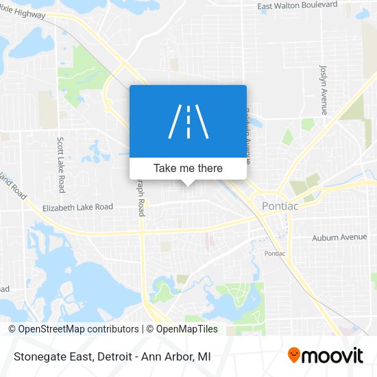 Mapa de Stonegate East